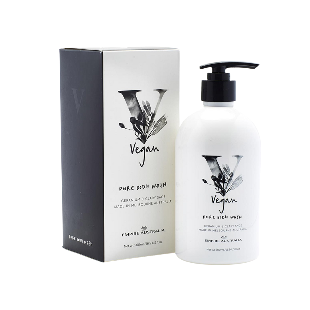 Empire Australia VeganGeranium & Clary Sage Body Wash (Boxed) 500ML
