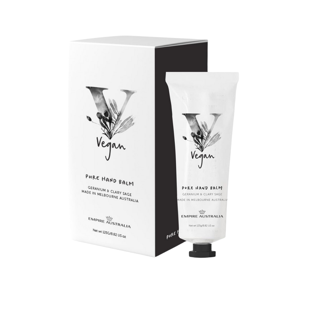 Empire Australia Vegan Geranium & Clary Sage Hand Balm (Boxed) 125ML