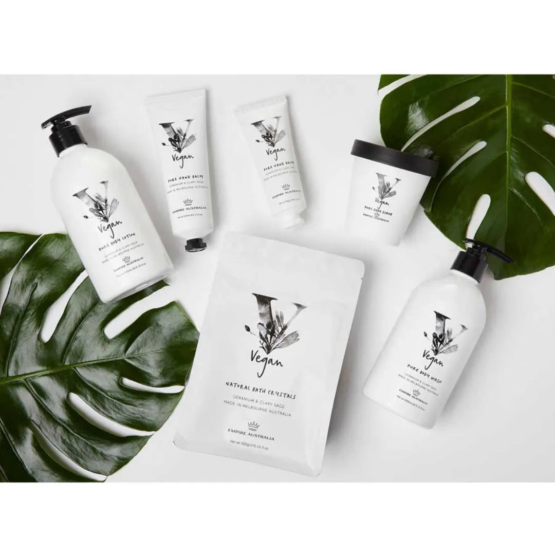 Empire Australia Vegan Geranium & Clary Sage Pure Body Wash 500ml