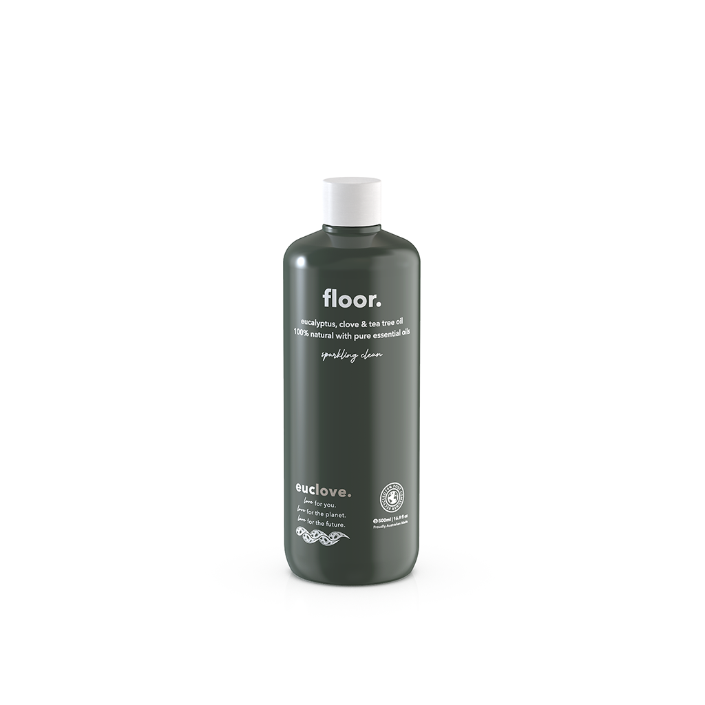 Euclove Non-Toxic Natural Floor Cleaner with antibacterial essential oils