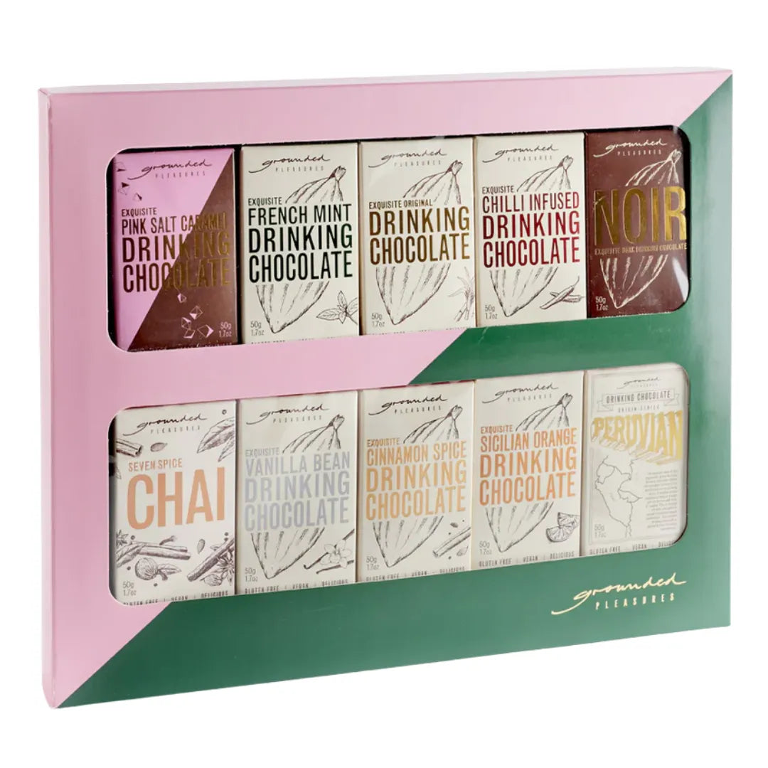 Grounded Pleasures Drinking Chocolate Varieties