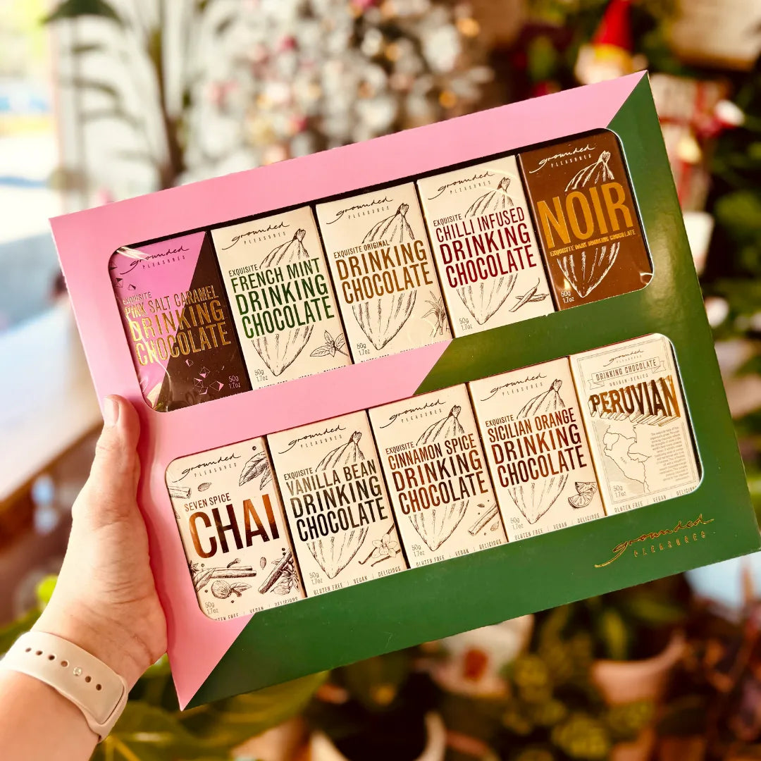 Grounded Pleasures Drinking Chocolate Varieties