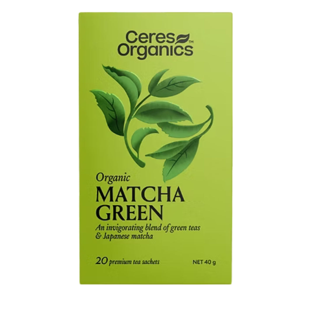 Ceres Organic Matcha Green Tea 20pk
