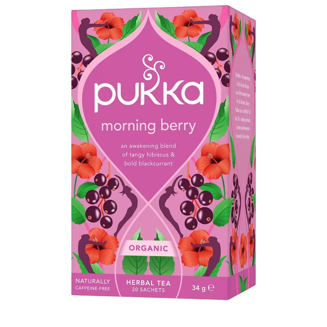 Pukka Organic Morning Berry Tea 20pk
