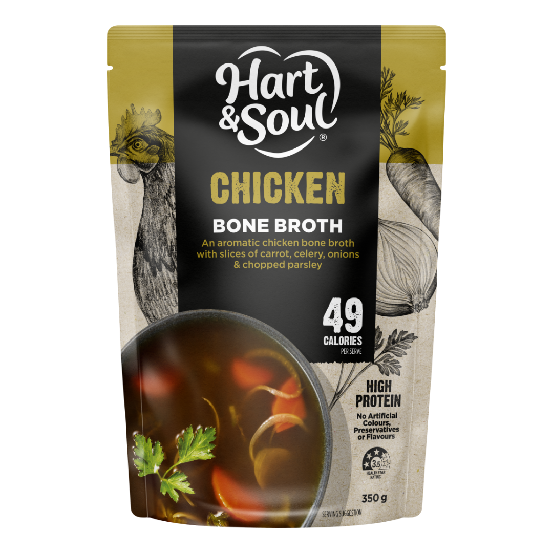 Hart & Soul Chicken Broth Soup 350g
