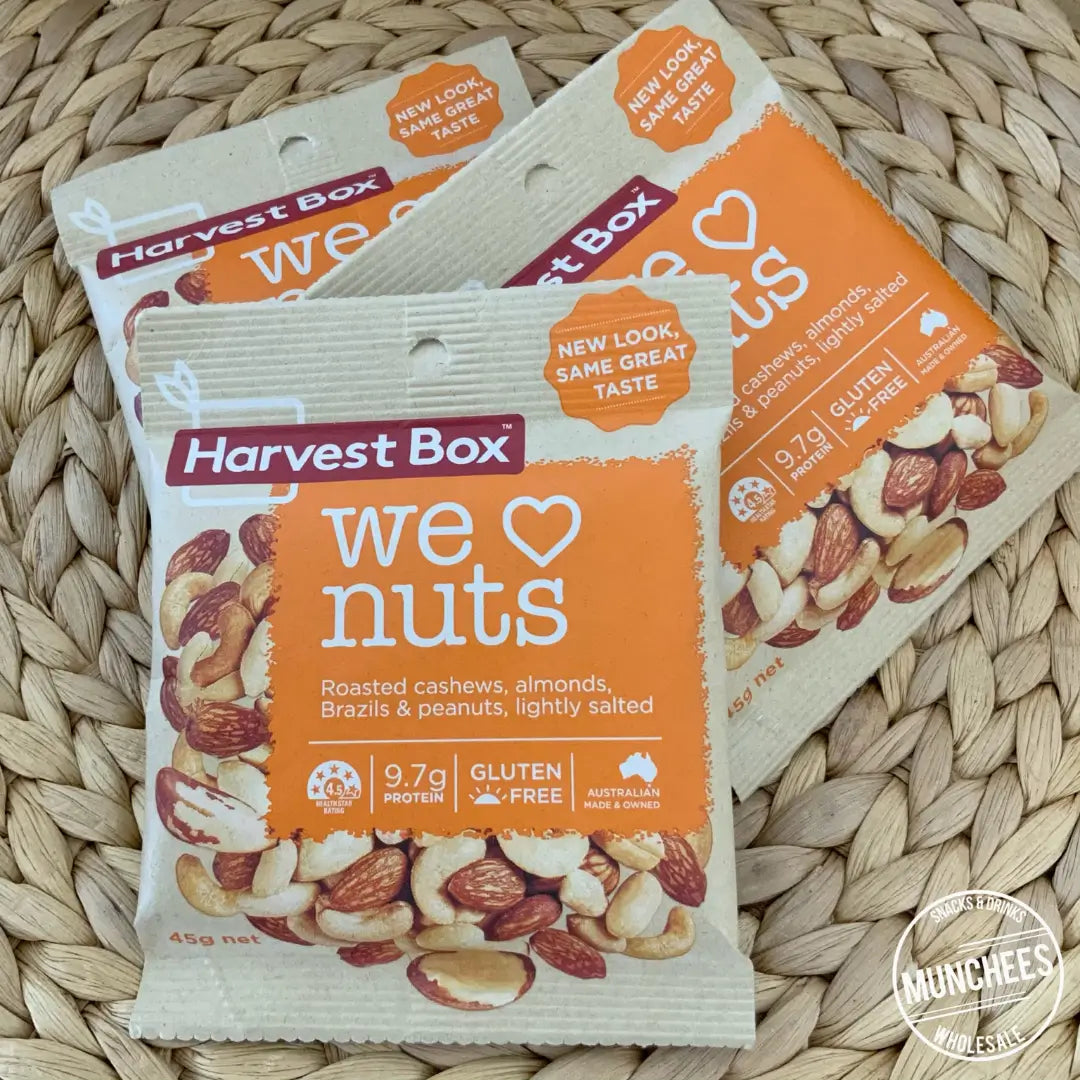 Harvest Box We Love Nuts 45g packs
