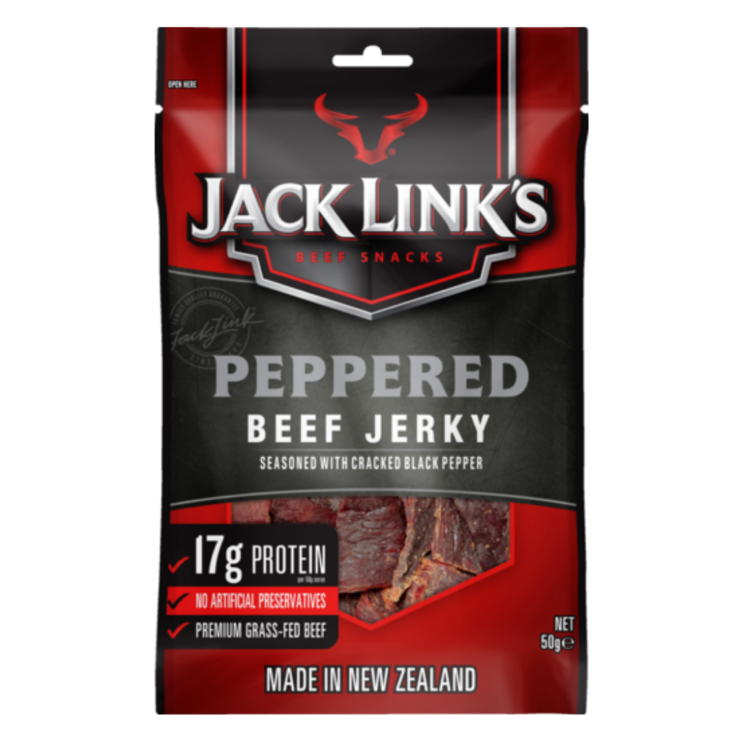Jack Link's Beef Jerky Peppered 50g