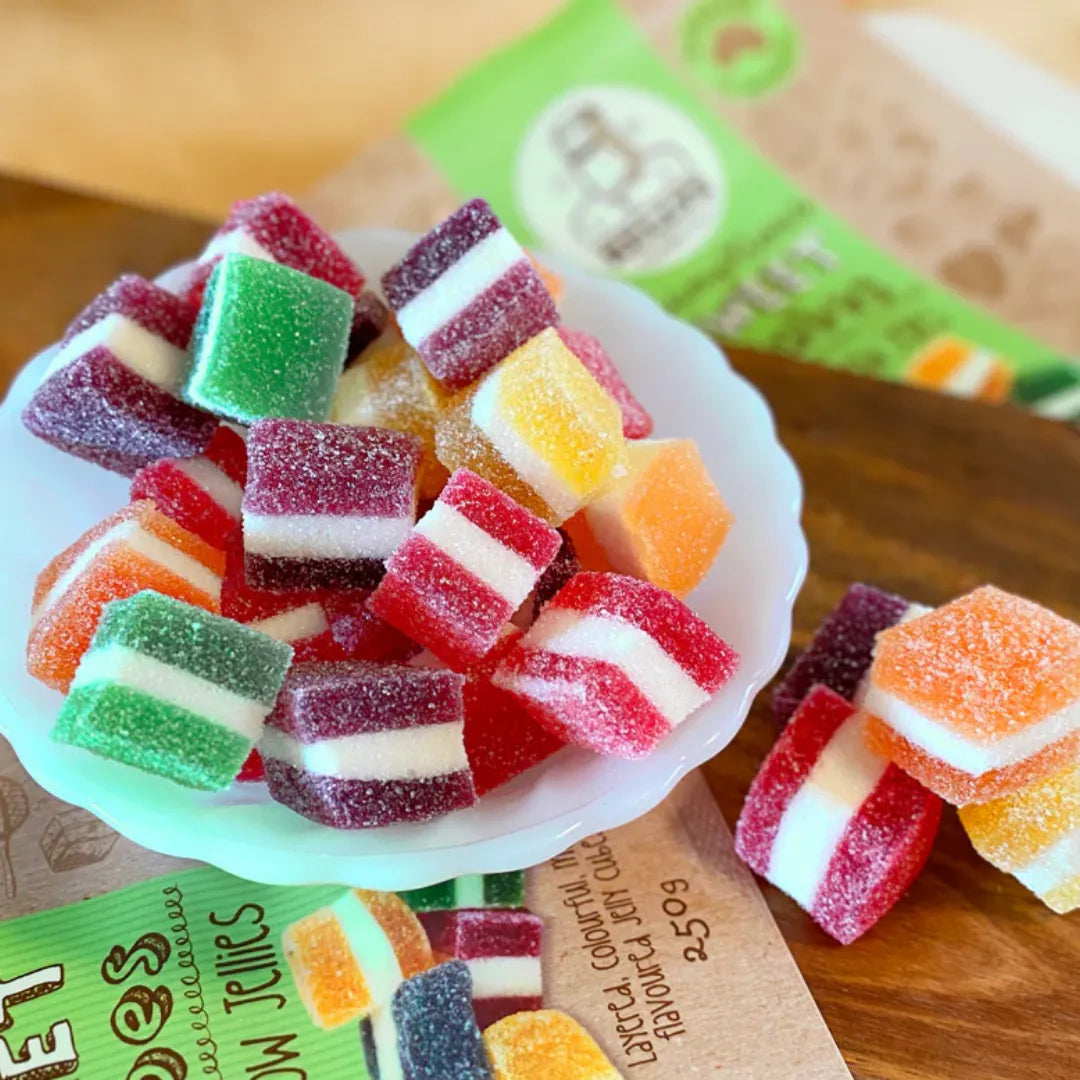 Kelly's Candy Co Rainbow Jellies 100g