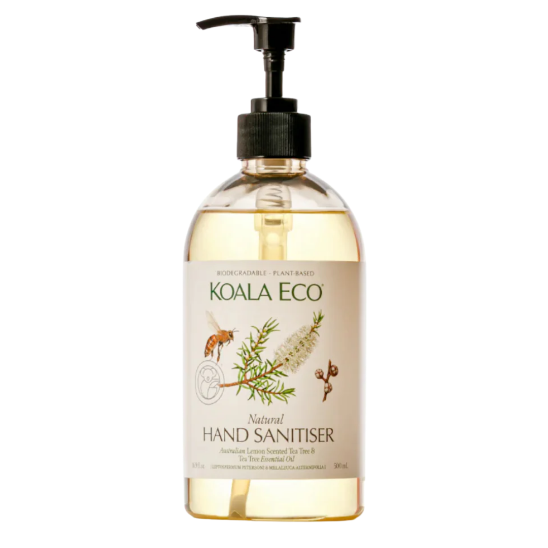Koala Eco Hand Sanitiser Lemon Scented Tea Tree & Tea Tree 500ml