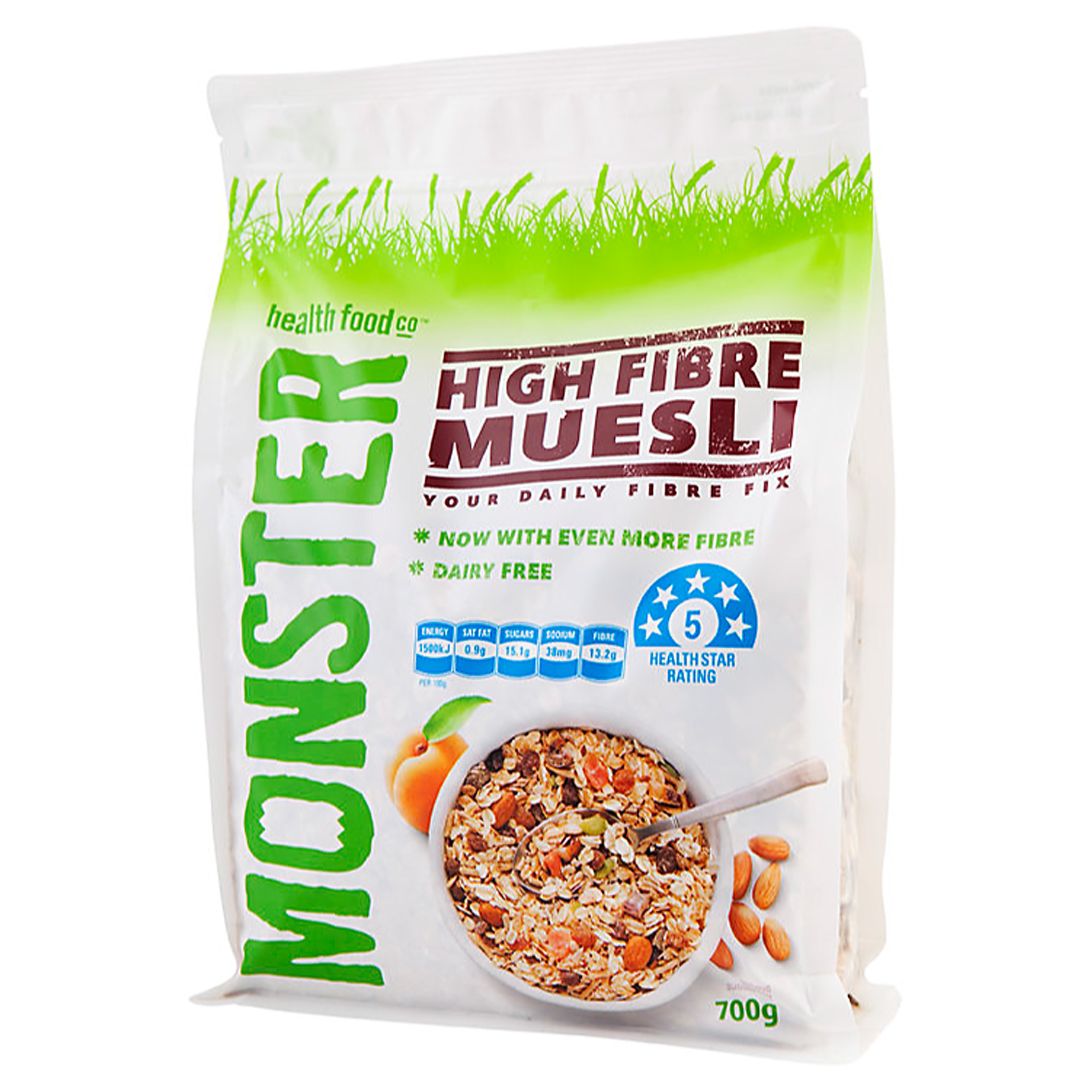 Monster High Fibre Muesli 700g