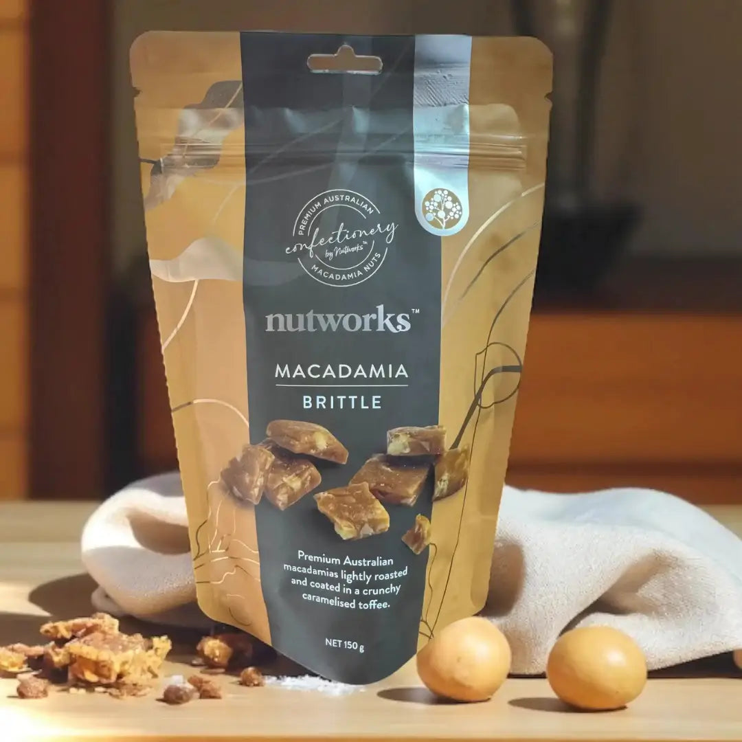 NUTWORKS MACADAMIA BRITTLE 