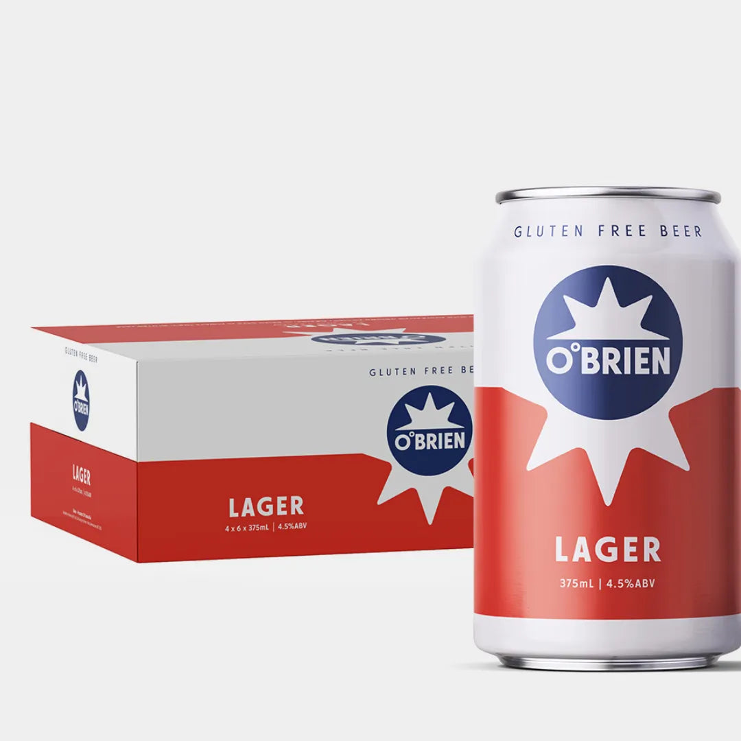 O'BRIEN GLUTEN FREE LAGER 375ML