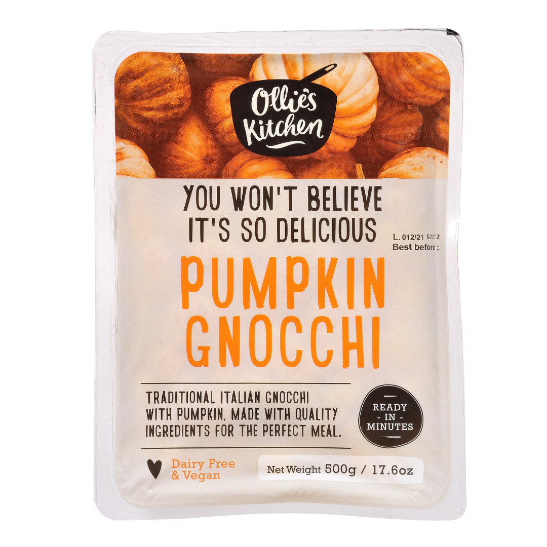 Ollie's Kitchen Pumpkin Gnocchi 500g