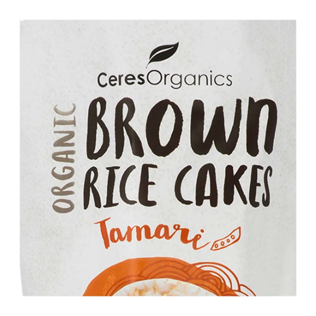 Organic Brown Rice Cakes, Tamari