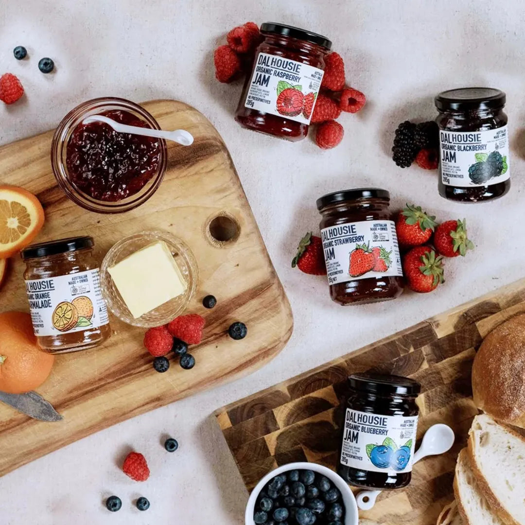 Organic Raspberry Jam | Dalhousie 285g