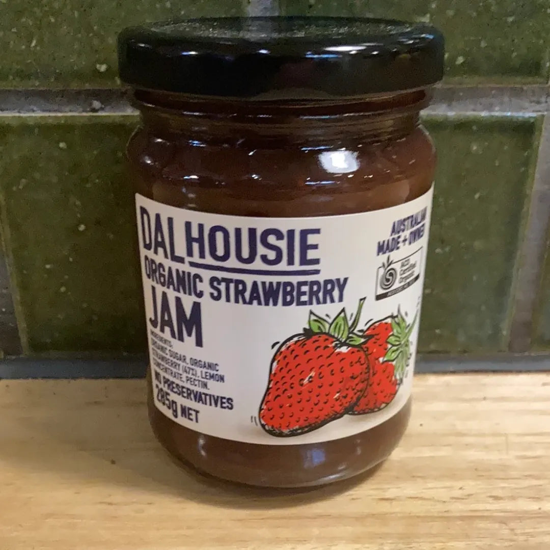 Organic Strawberry Jam 