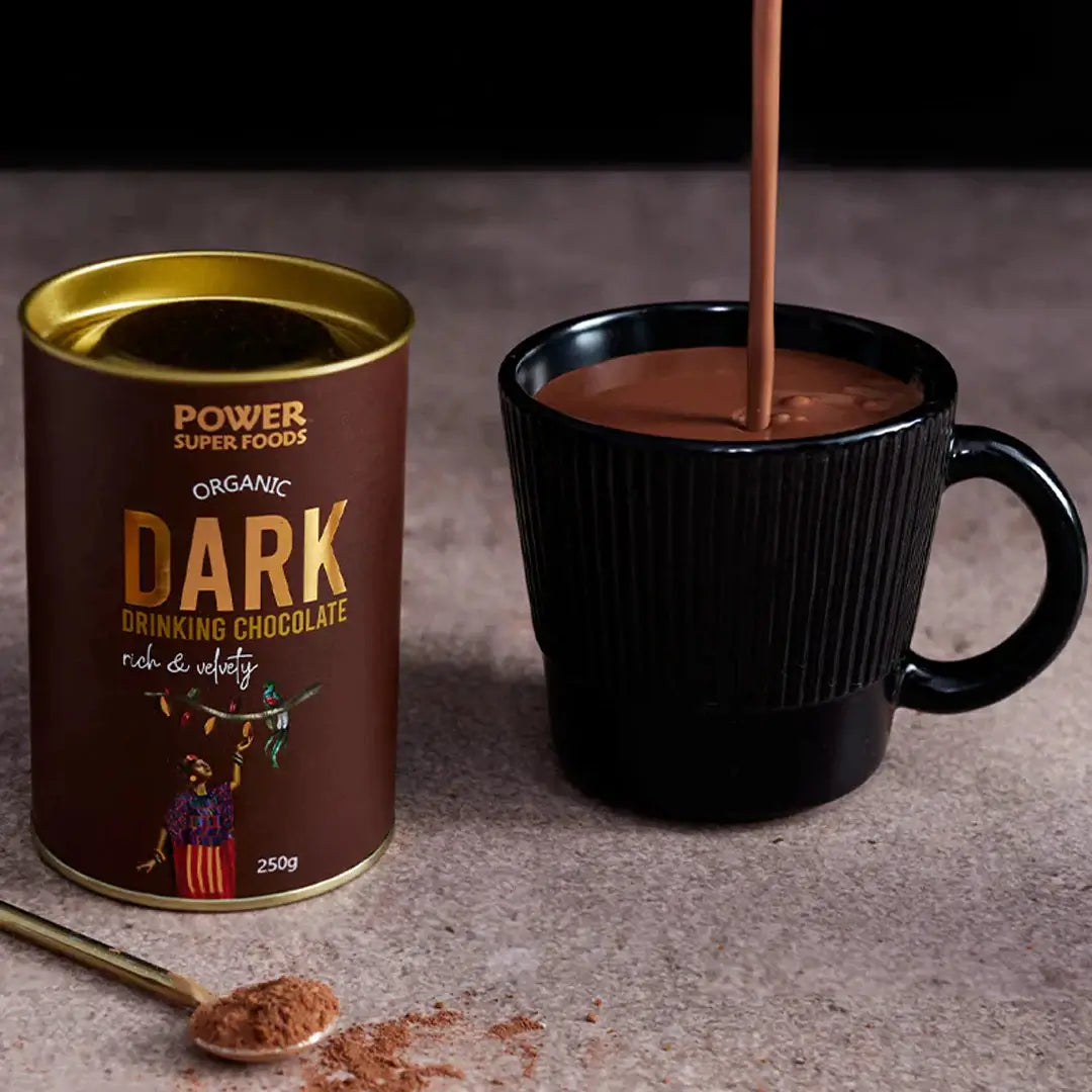 Power Super Foods Organic Dark Drinking Chocolate
