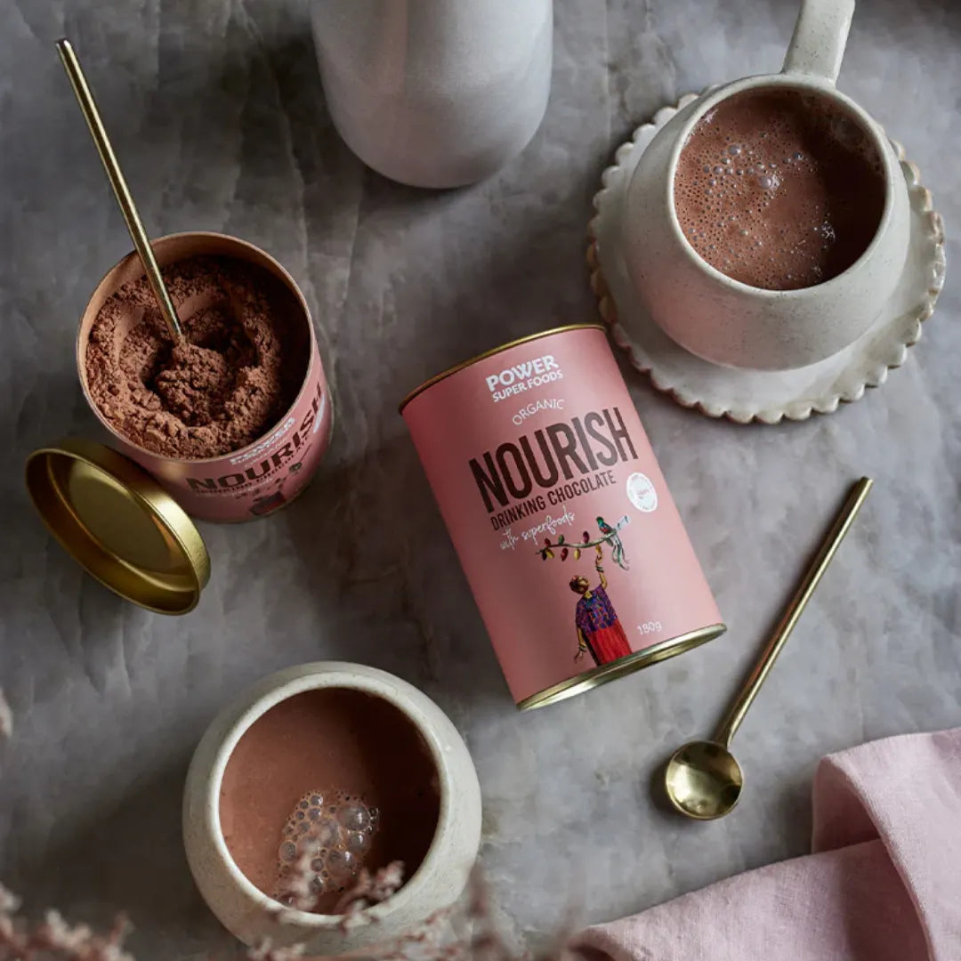 Power Super Foods Organic Nourish Drinking Chocolate