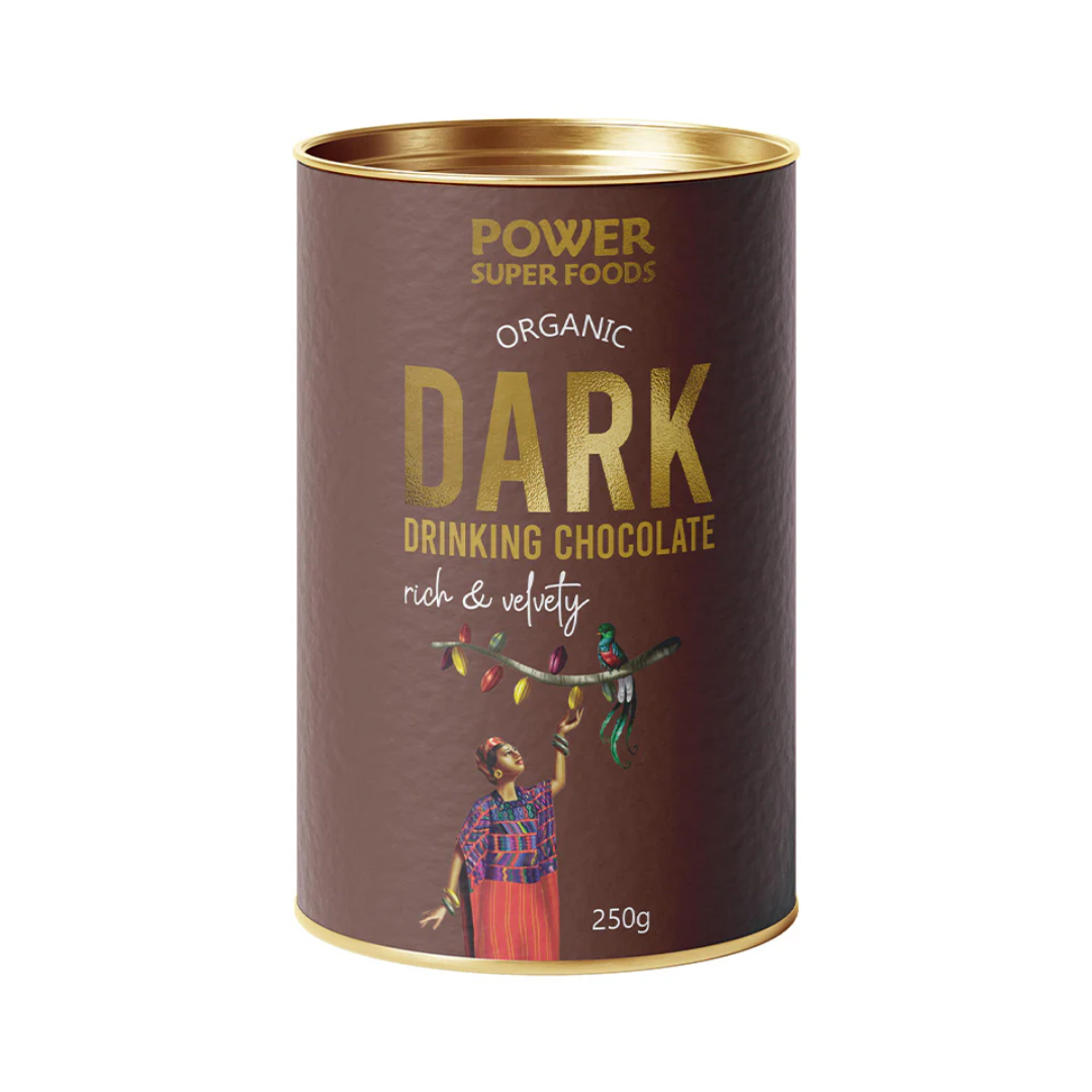Power Super Foods Organic Dark Drinking Chocolate 250g