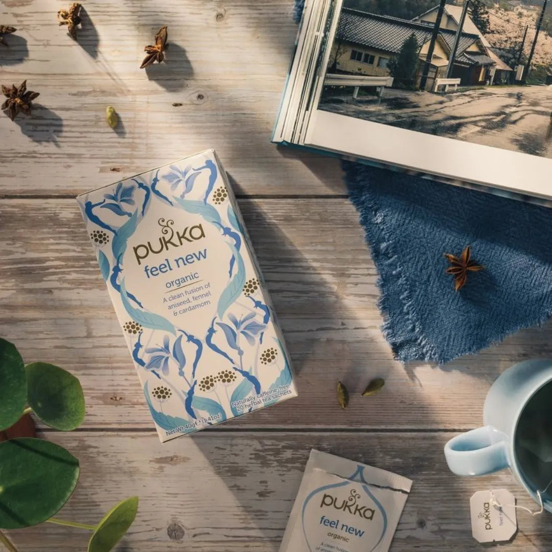 Pukka Organic Feel New Tea 20pk