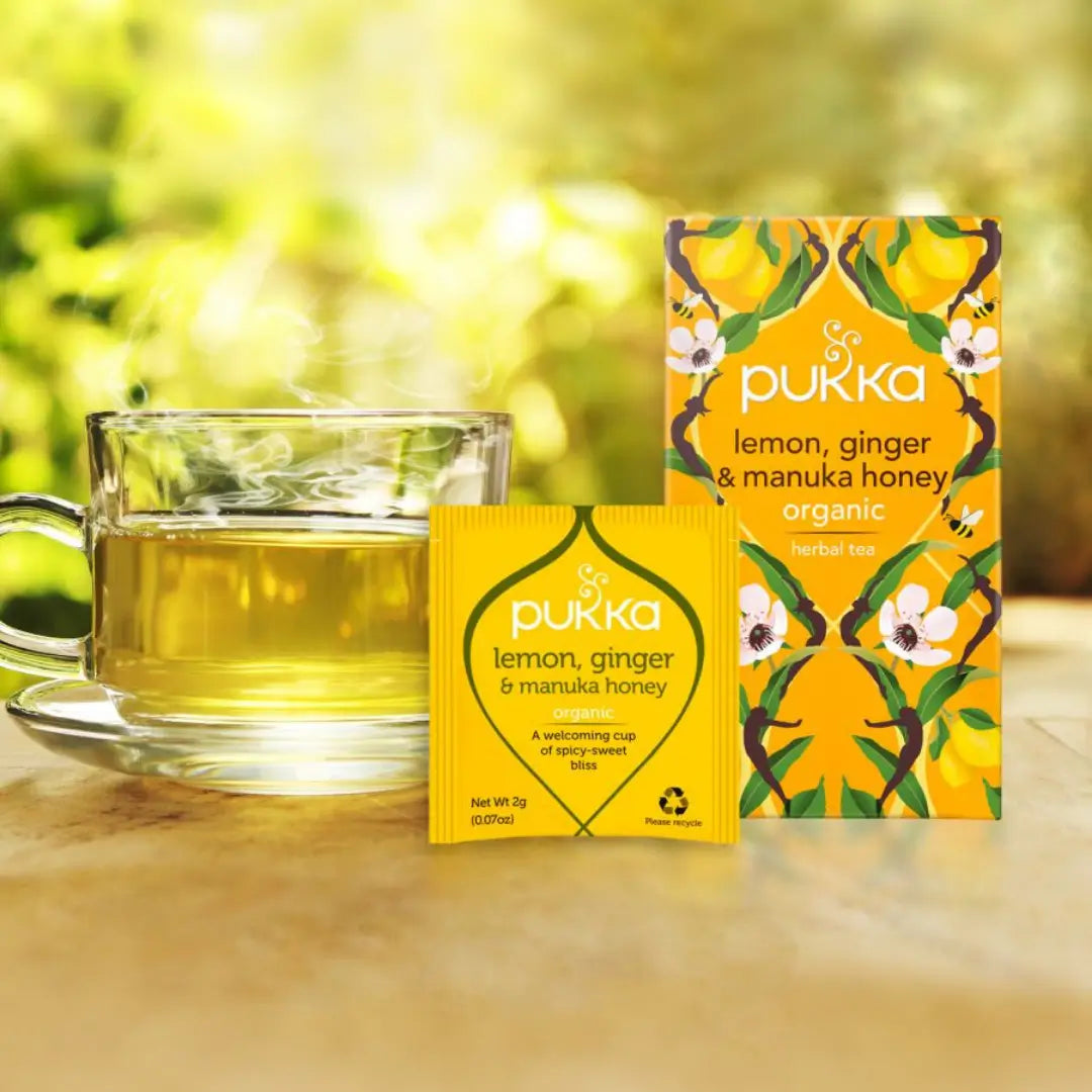 Pukka Organic Lemon, Ginger & Manuka Honey