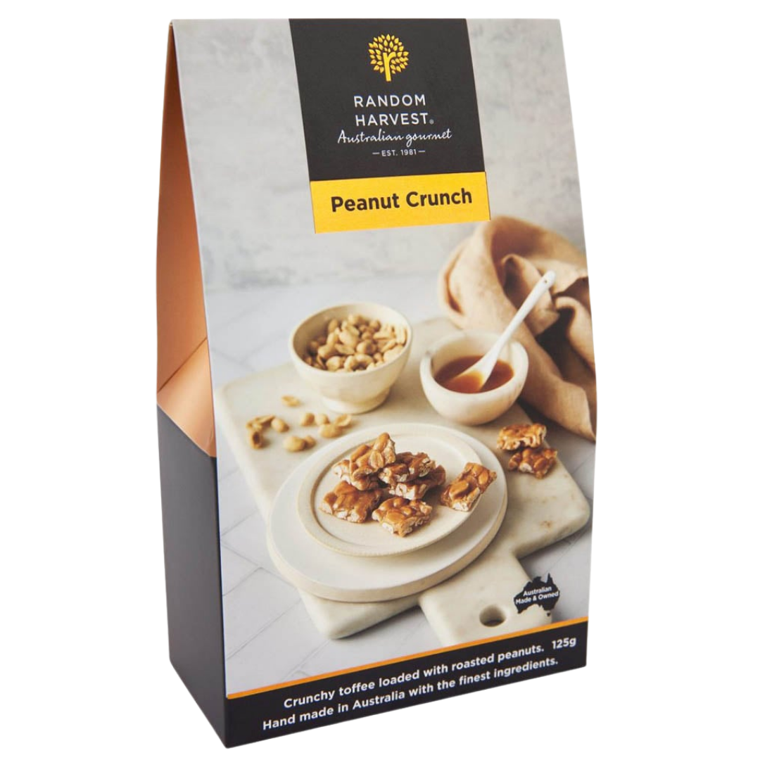 RANDOM HARVEST PEANUT CRUNCH 125G