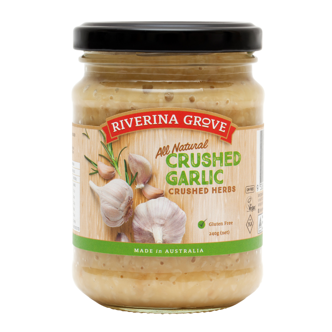 Riverina Grove Crushed Garlic 240g