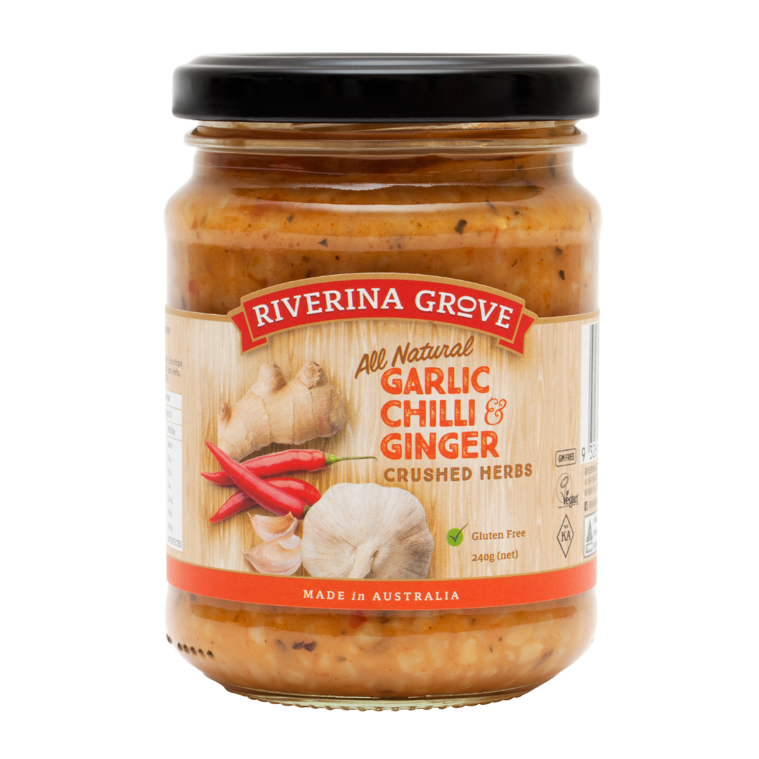 Riverina Grove Garlic, Chilli & Ginger 240g