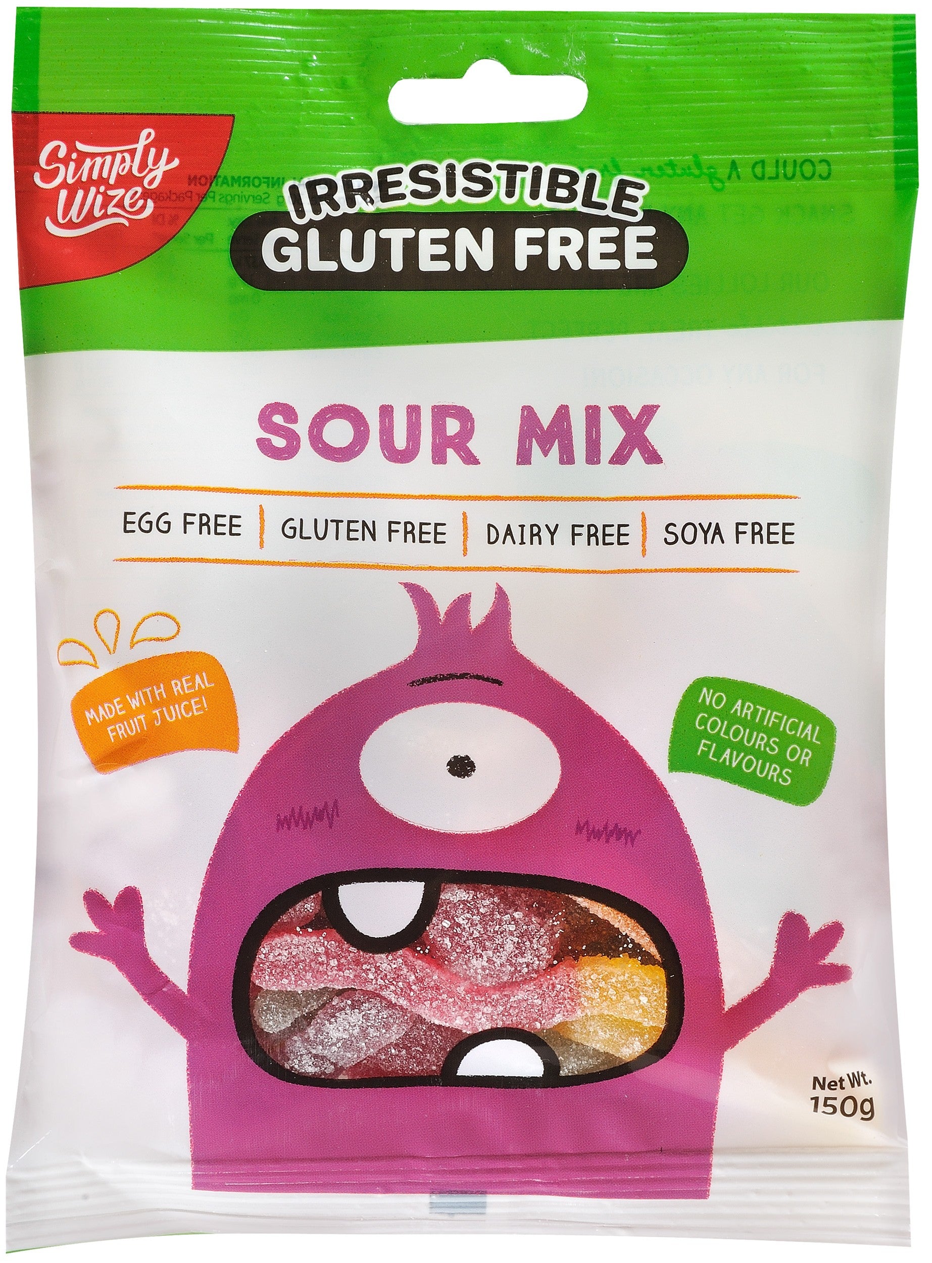 Simply Wize Sour Mix 150g