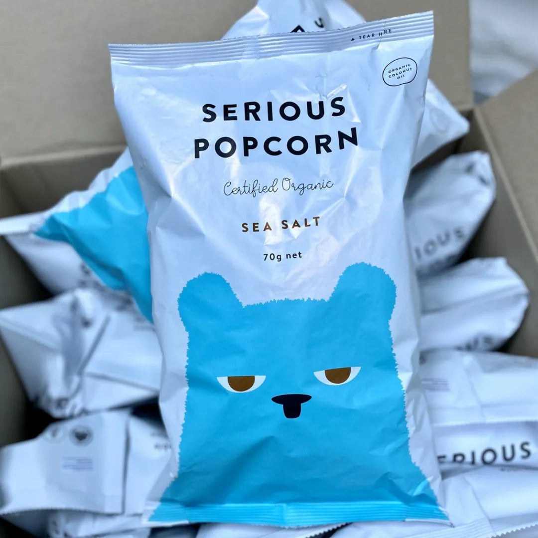 Serious Popcorn Sea Salt 70g