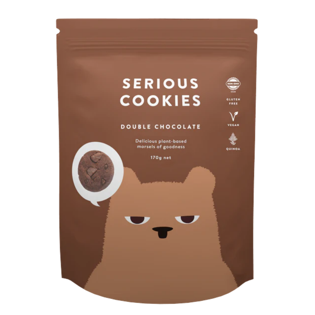 Serious (GF) | Double Choc-Chip Cookies | 170gm