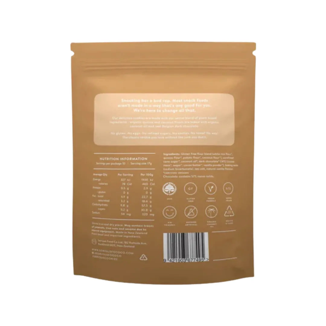 Serious (G/F) | Choc-Chip Cookies | 170gm back