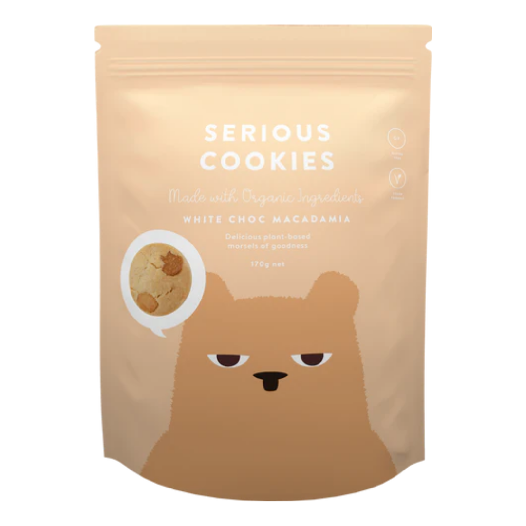 Serious (G/F) | Wt. Choc Macadamia Cookies | 170gm