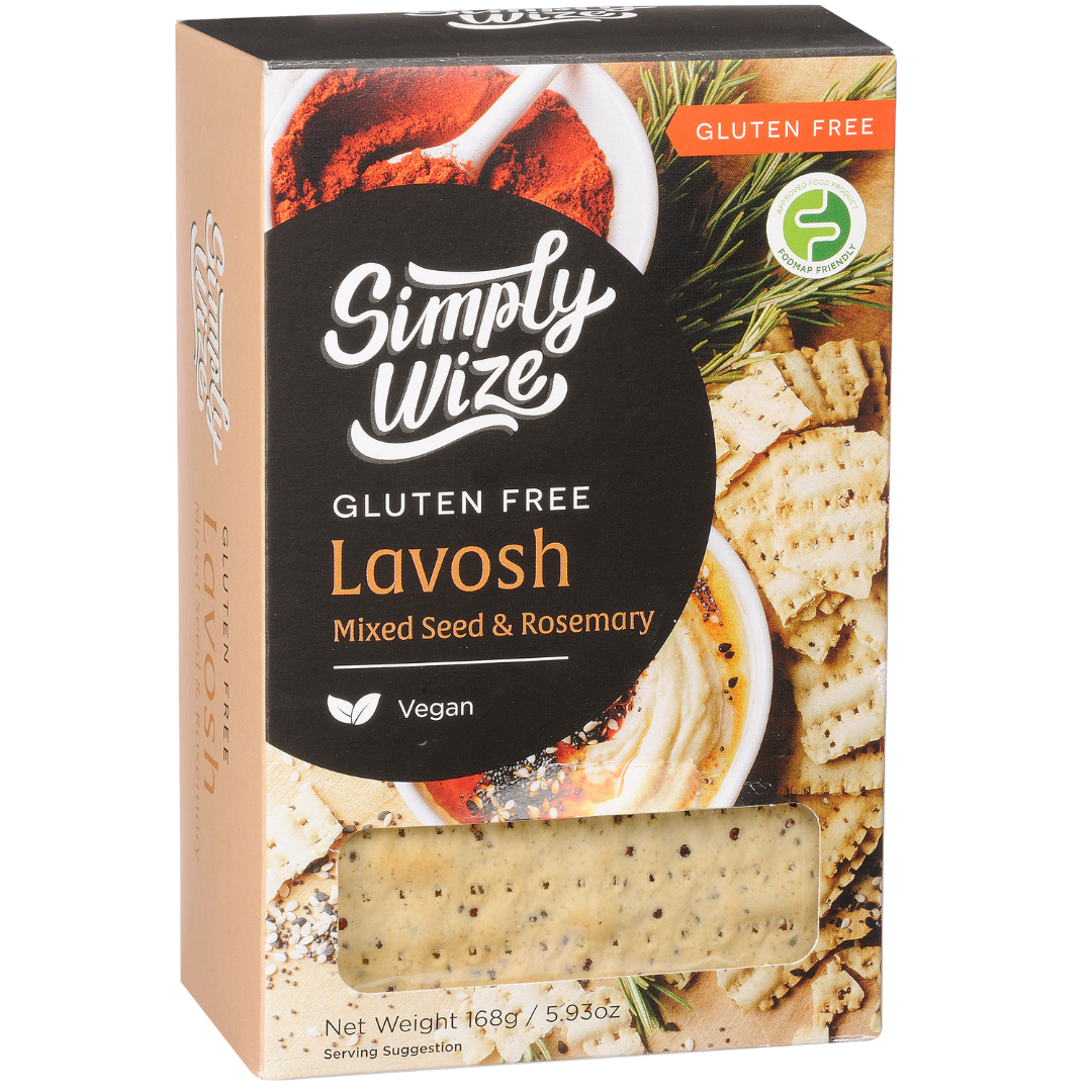 Simply Wize Lavosh Multi Seeds & Rosemary 168g