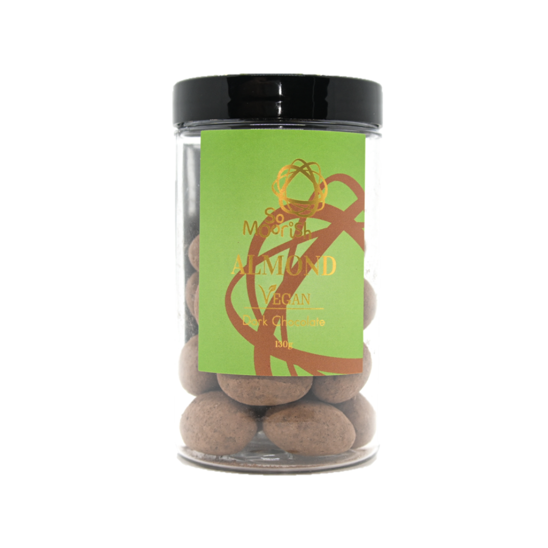 So Moorish Vegan Dark Chocolate Almonds 130g