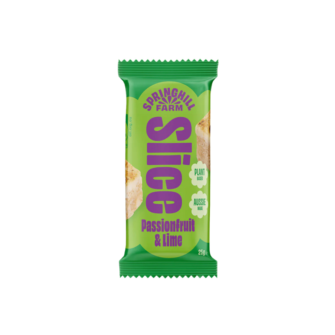 Springhill Farm Passionfruit and Lime Slice 25g