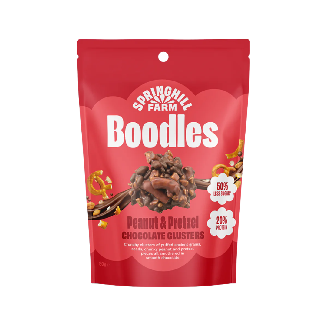 Springhill Farm Peanut and Pretzel boodles 90g