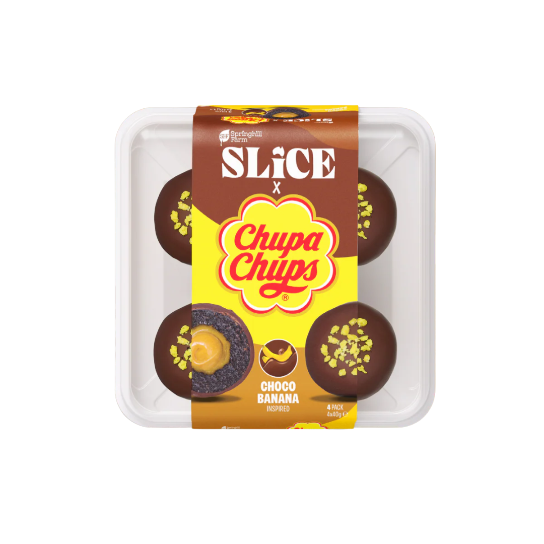 Springhill Farm SLICE X Chupa Chup Choco Banana (4 pce)