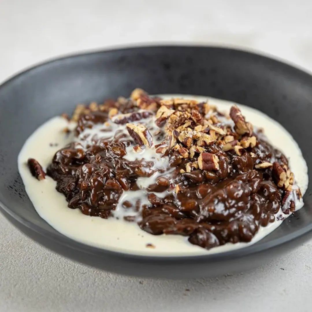 The Gourmet Merchant Chocolate Rice Pudding Mix with Salted Caramel