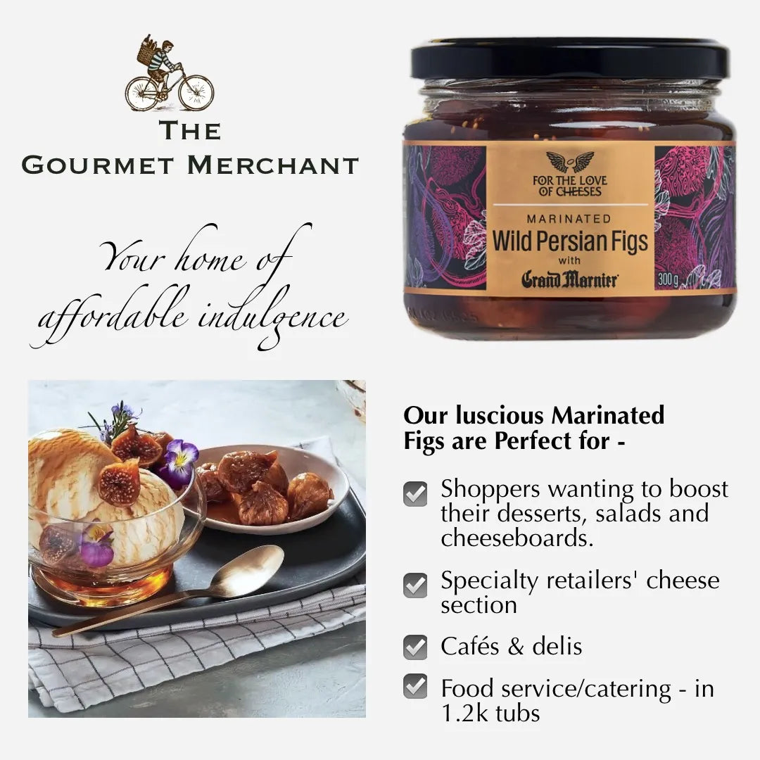 The Gourmet Merchant– Marinated Figs with Grand Marnier infore