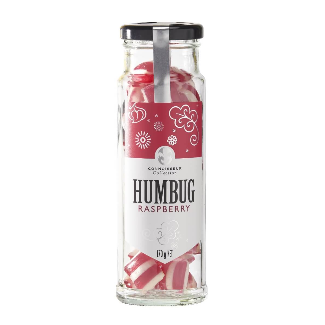 The Gourmet Merchant Raspberry Humbugs 170g