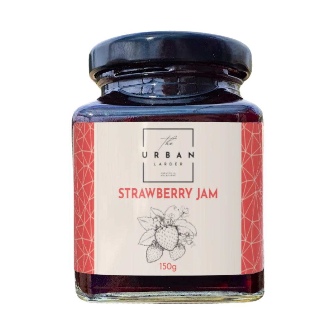 URBAN LARDER STRAWBERRY JAM 150G