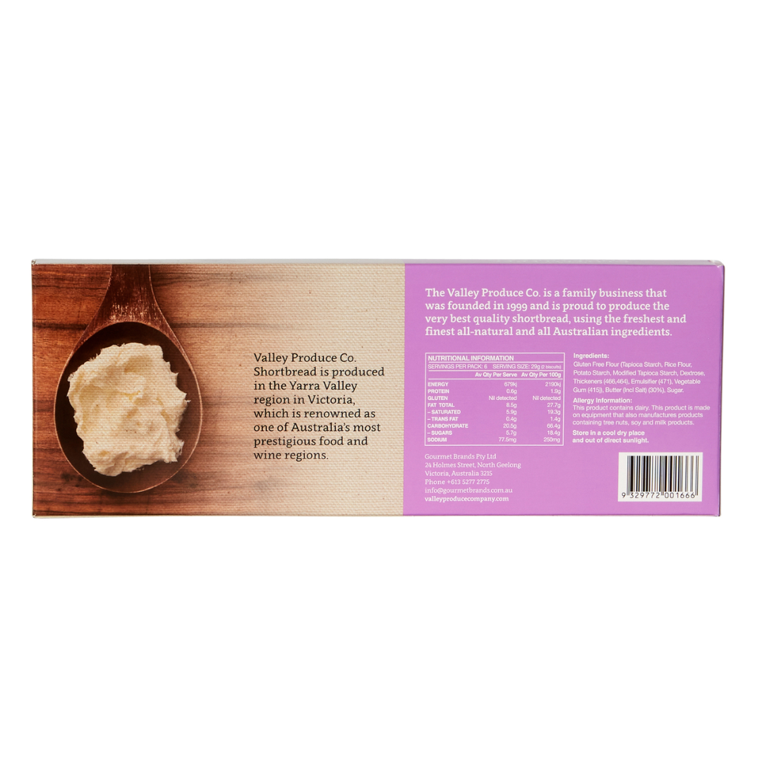 Valley Produce Co Gluten Free Shortbread 175g