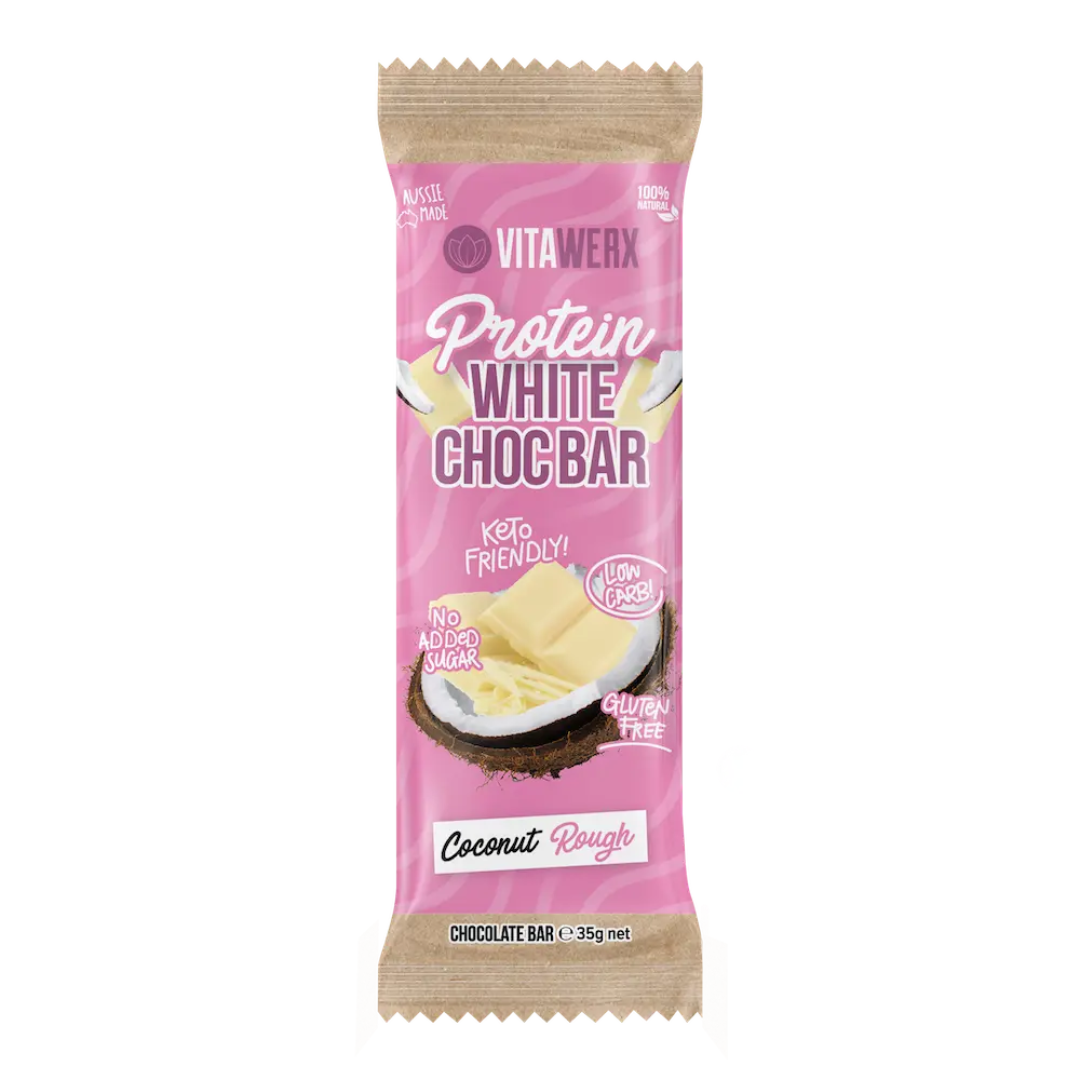 Vitawerx Protein White Chocolate Bar 35g