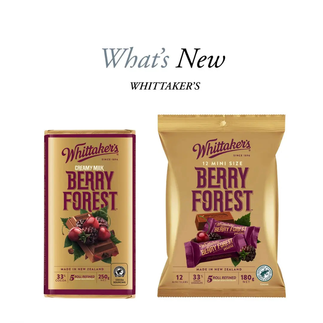WHITTAKERS BLOCK CHOC BERRY 