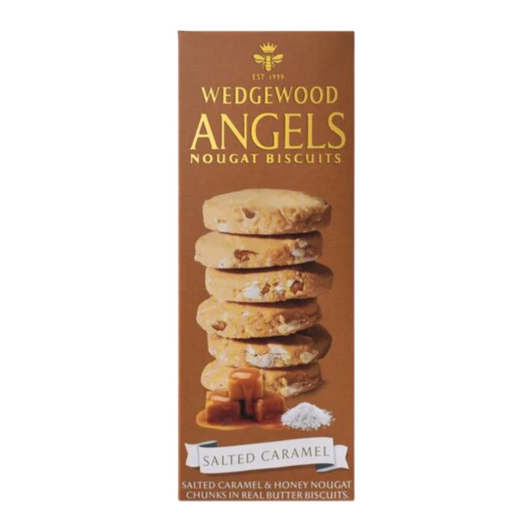 Walters Angels Nougat Salted Caramel Biscuits 150g