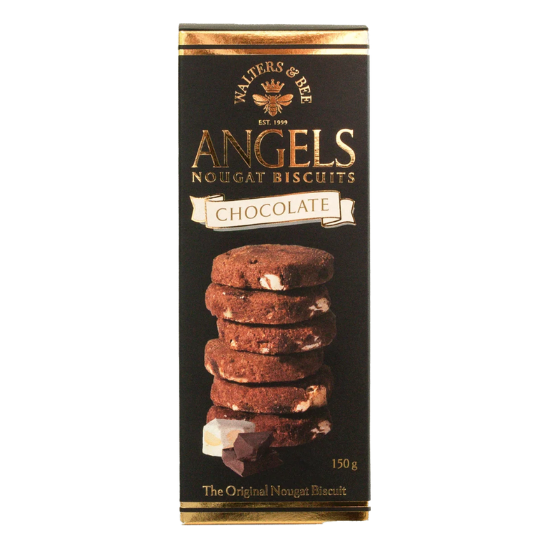 Walters Angels Nougat Chocolate Biscuits 150g