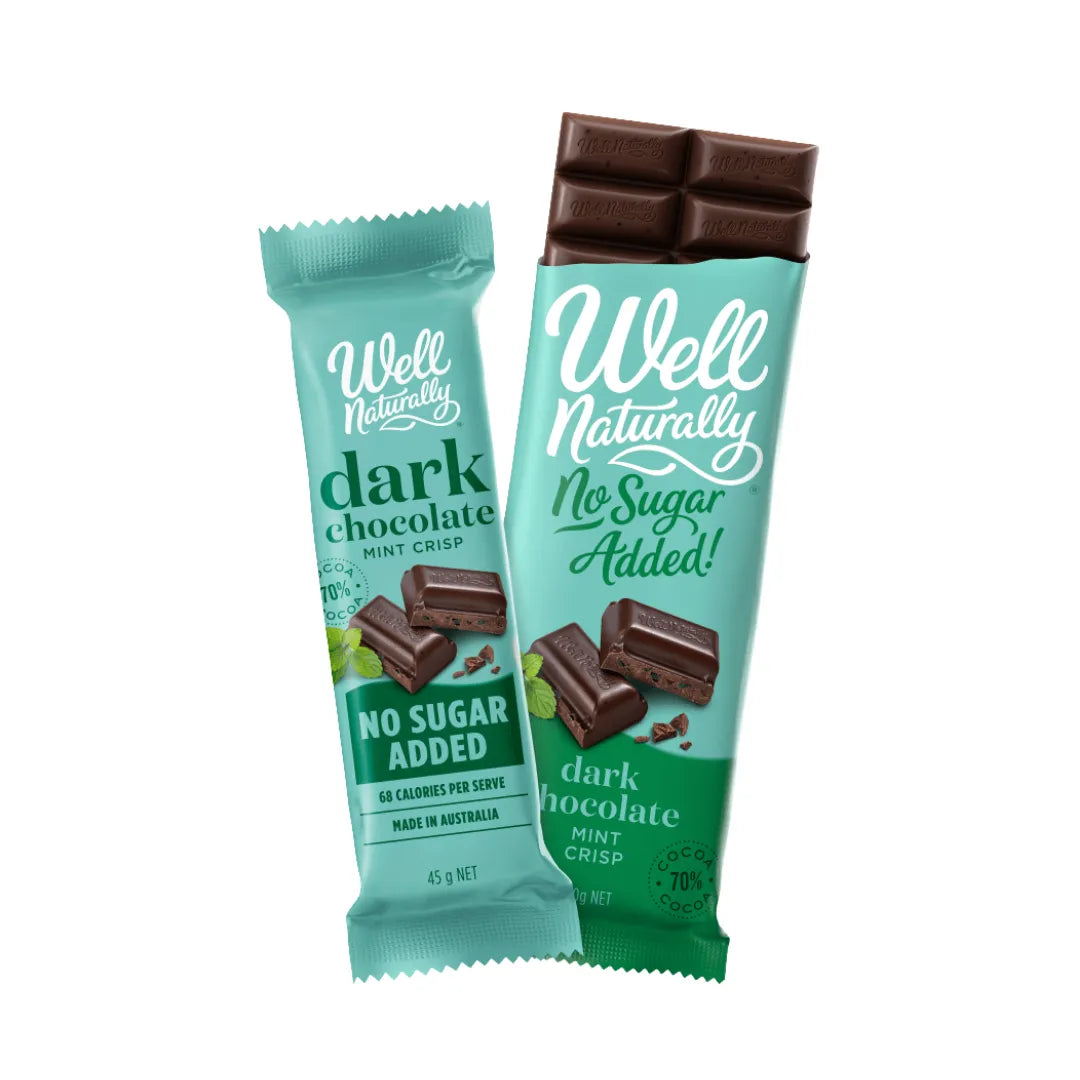 Well Naturally Chocolate Dark Mint Crisp NSA