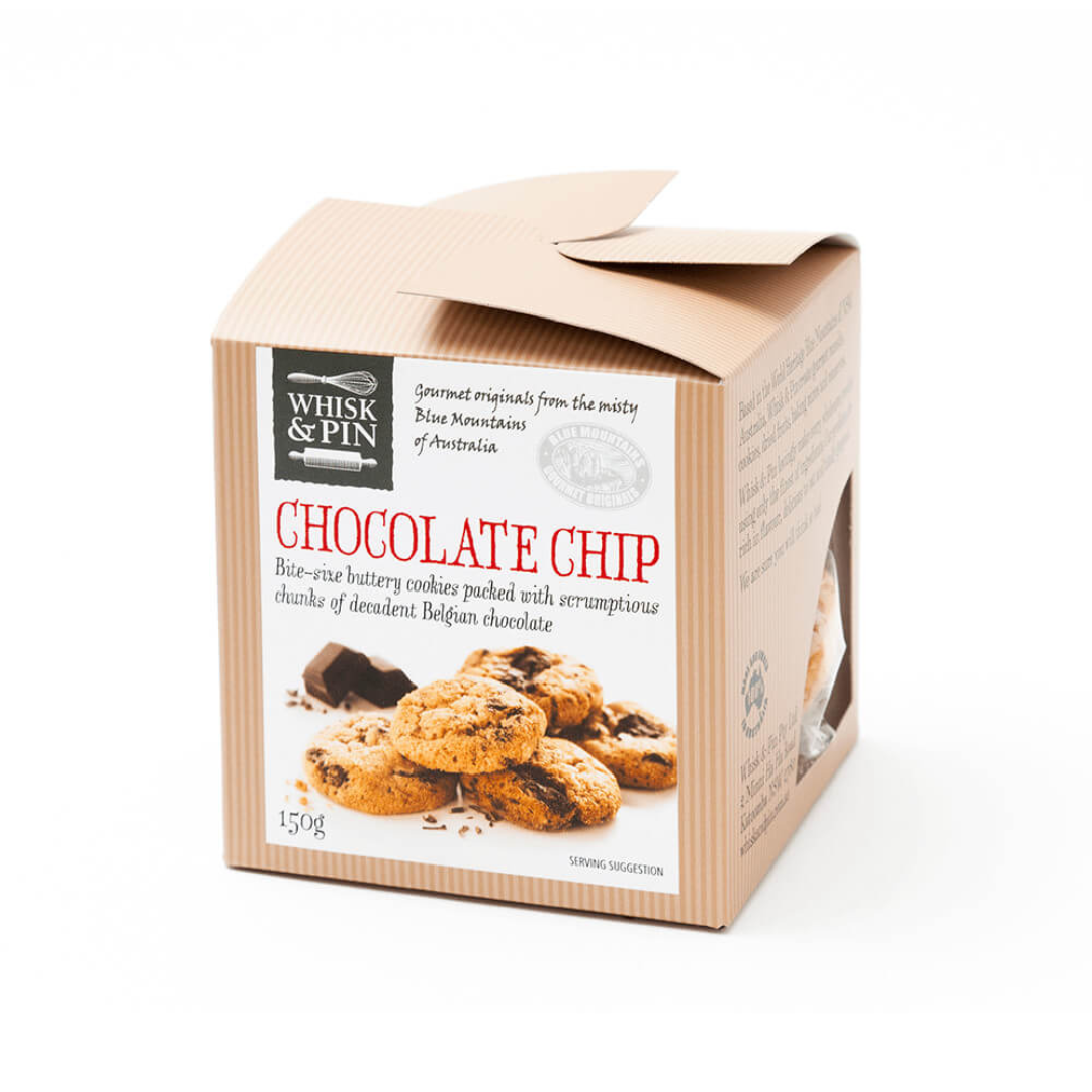 Whisk & Pin Chocolate Chip Bite-Size Cookies 150g
