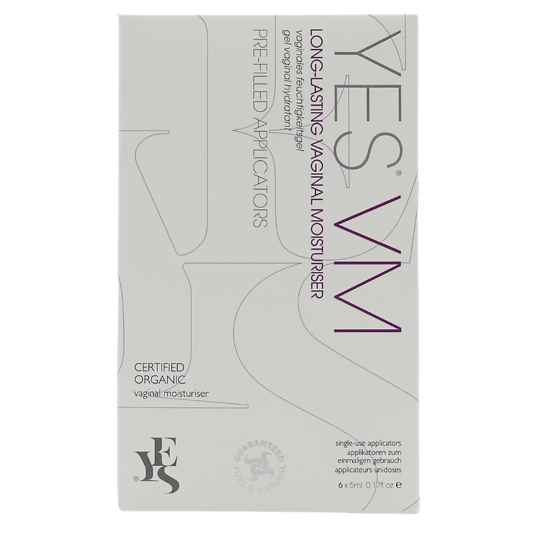 Yes VM Natural Vaginal Moisturiser Applicators 6x5ml